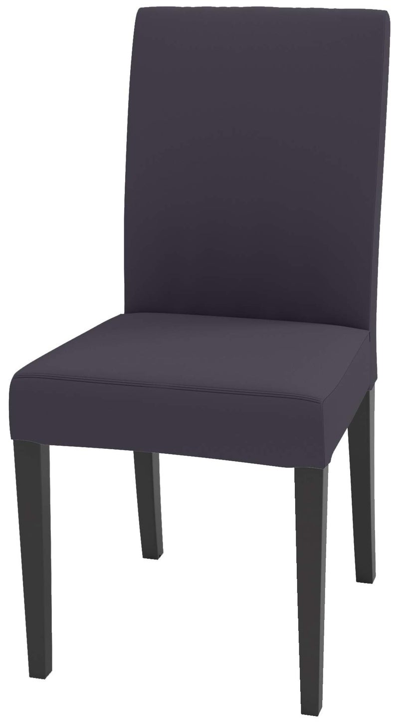 Custom Slipcover Replacement غطاء كرسي هنريكدال القوي من القطن عرض: 20.8 بوصة. بديل مصنوع حسب الطلب متوافق مع غطاء كرسي الطعام من إيكيا أو غطاء زلق. لون رمادي (قطن رمادي داكن) - Image 4